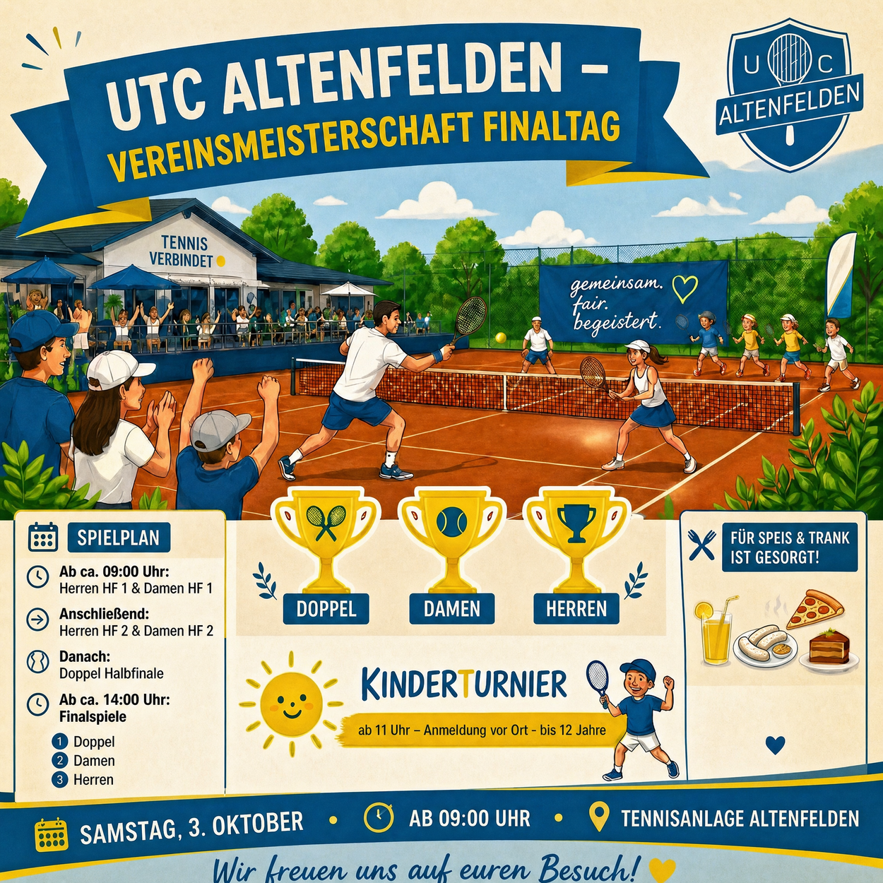 Finaltag Vereinsmeisterschaft Samstag 3.10.2026