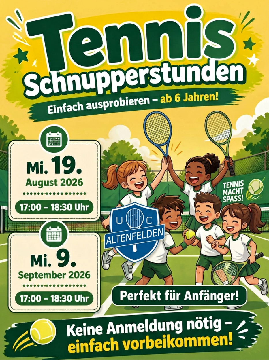 Kinder Schnuppertraining für Anfänger